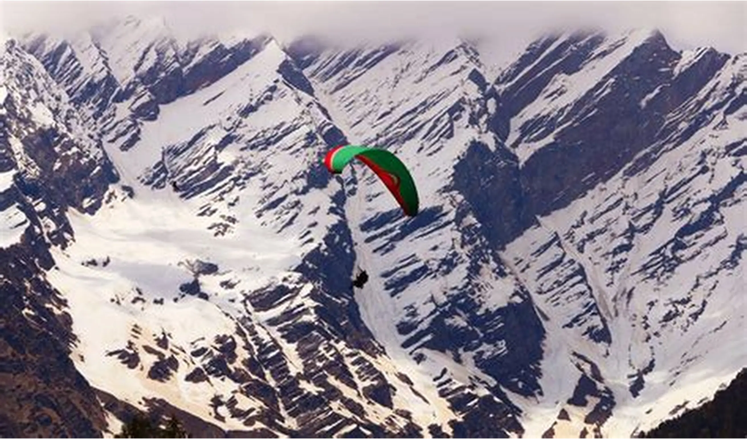 Nevados Andes parapente